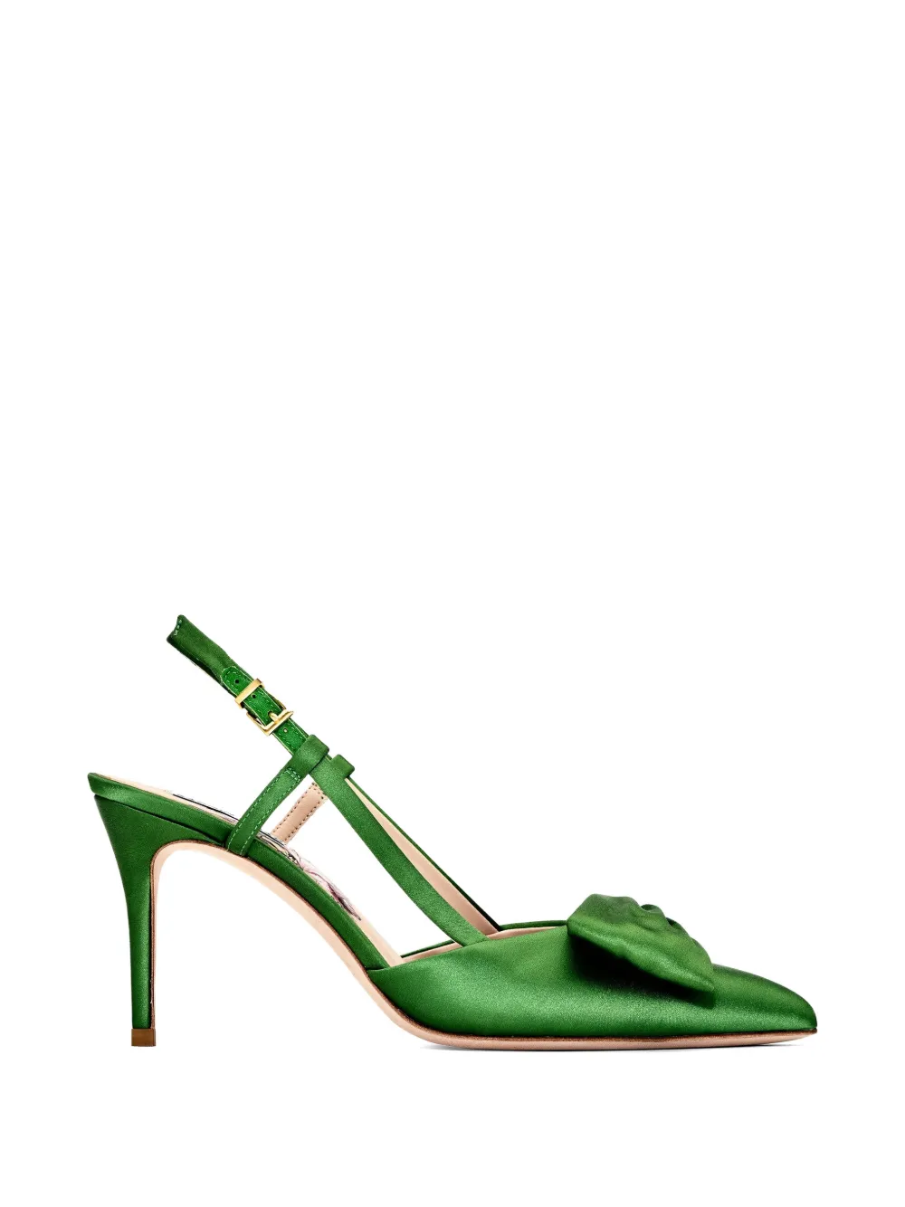Sachin & Babi Lenox bow-detail pumps - Verde