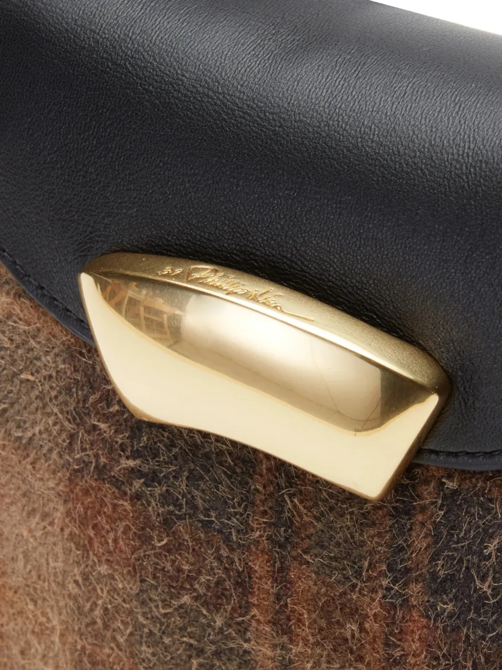 3.1 Phillip Lim ID kleine schoudertas Bruin