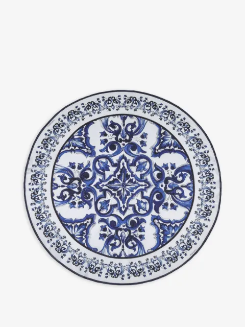 Dolce & Gabbana floral linen tablecloth