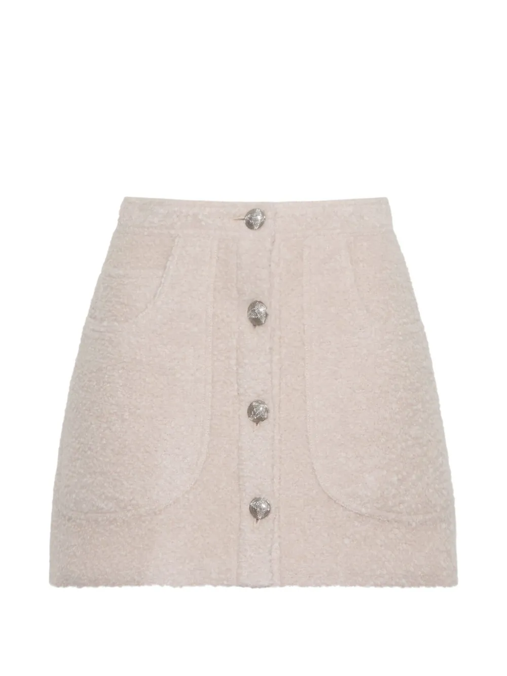 Adam Lippes Gonna Maisey bouclé - Toni neutri