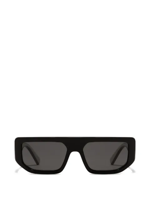 Dolce & Gabbana Eyewear lunettes de soleil rectangulaires à logo
