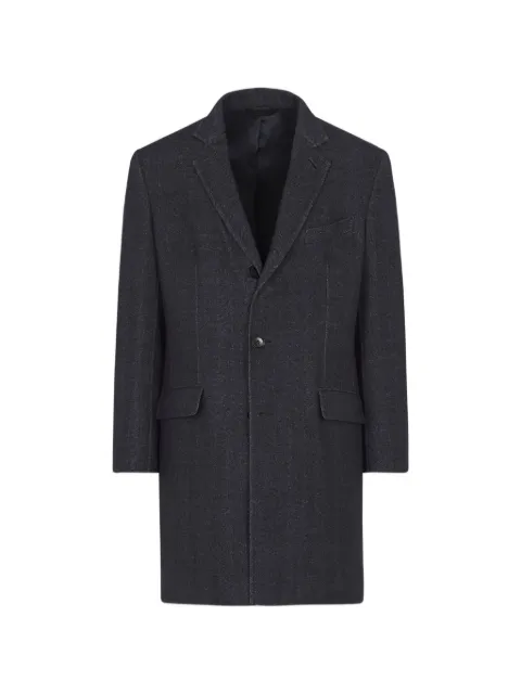 Brioni button front pockets coat