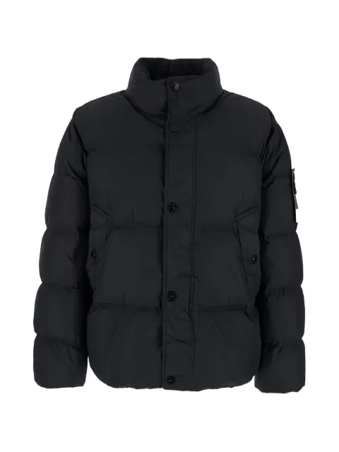 Stone Island button puffer jacket