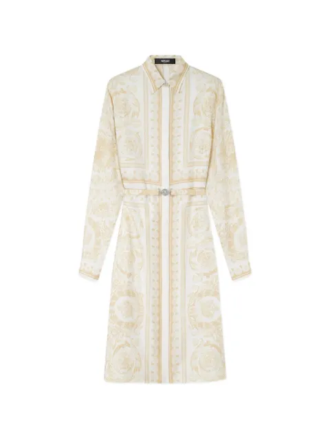 Versace belt print dress