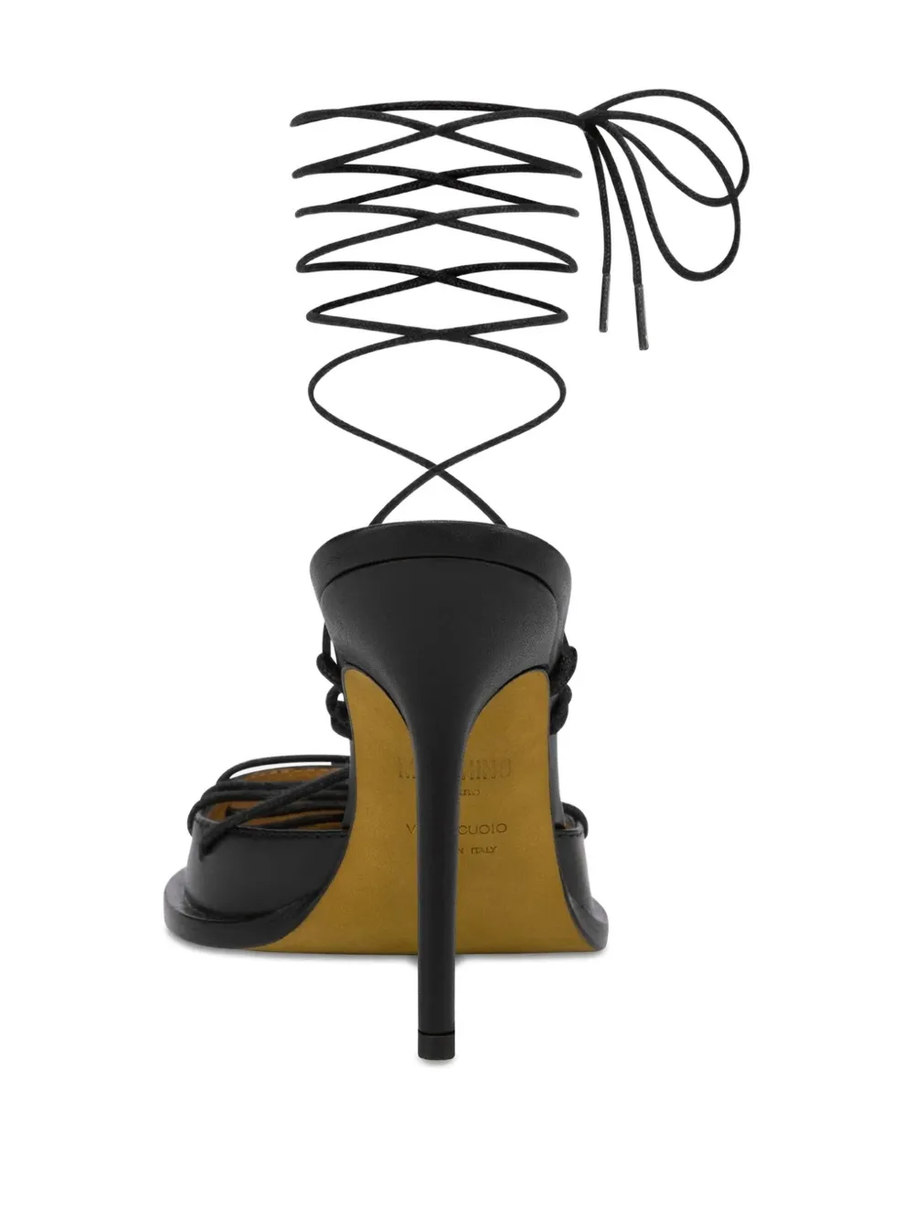 Moschino Sandalen met veters Zwart