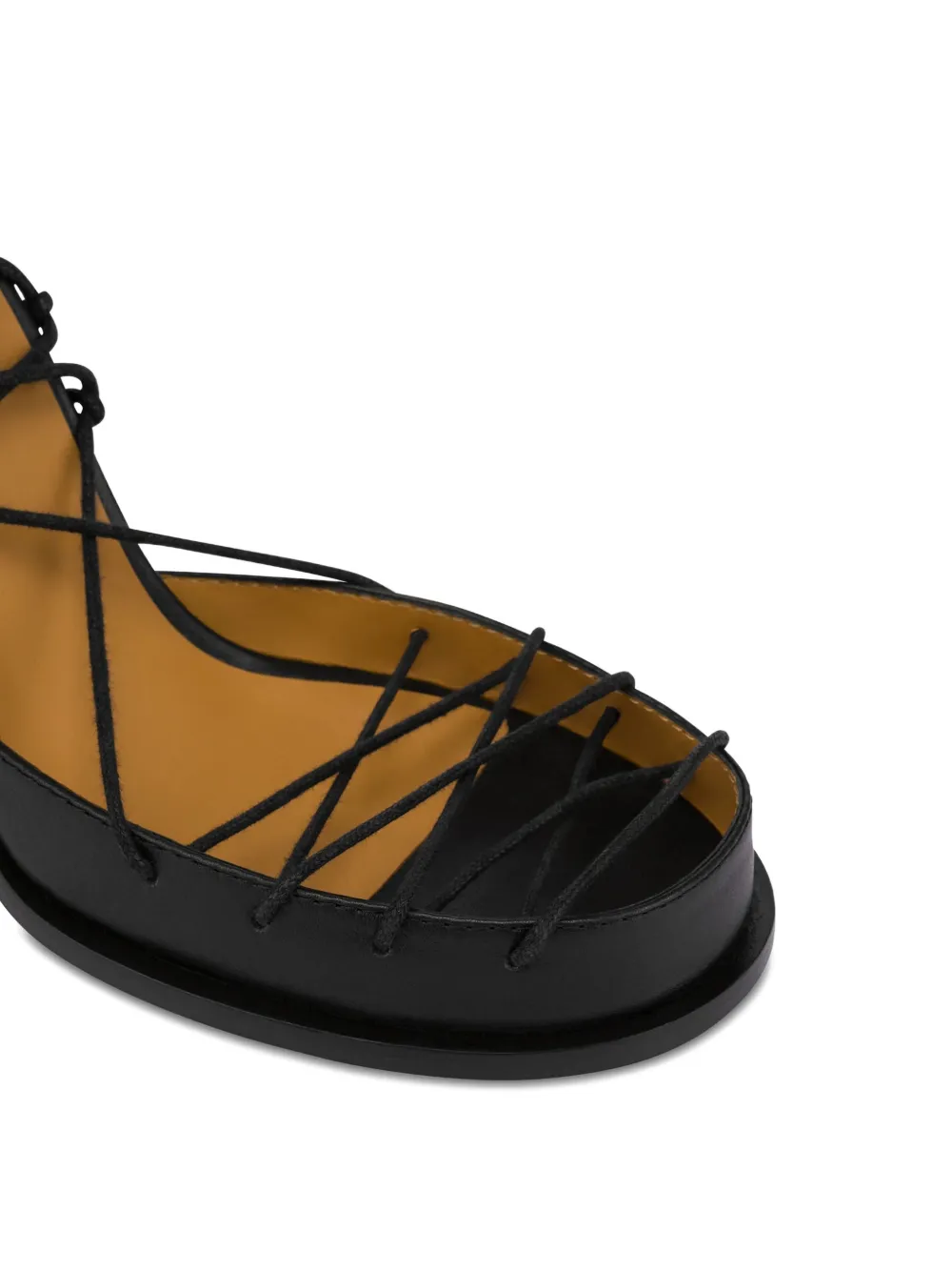 Moschino Sandalen met veters Zwart