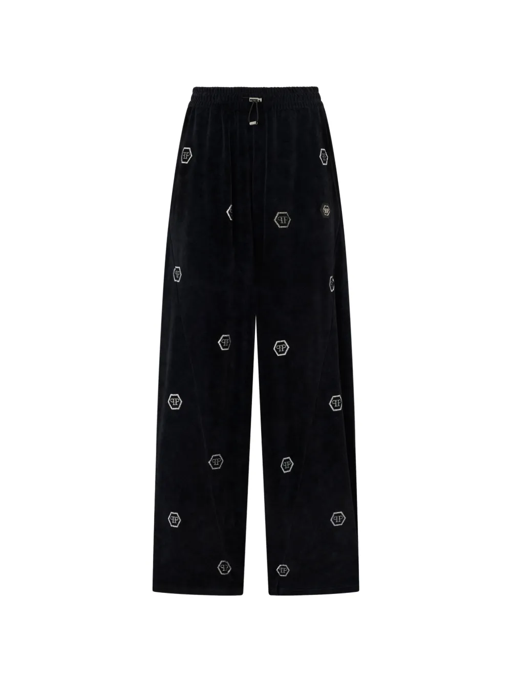 Philipp Plein logo-embellished track pants - Nero