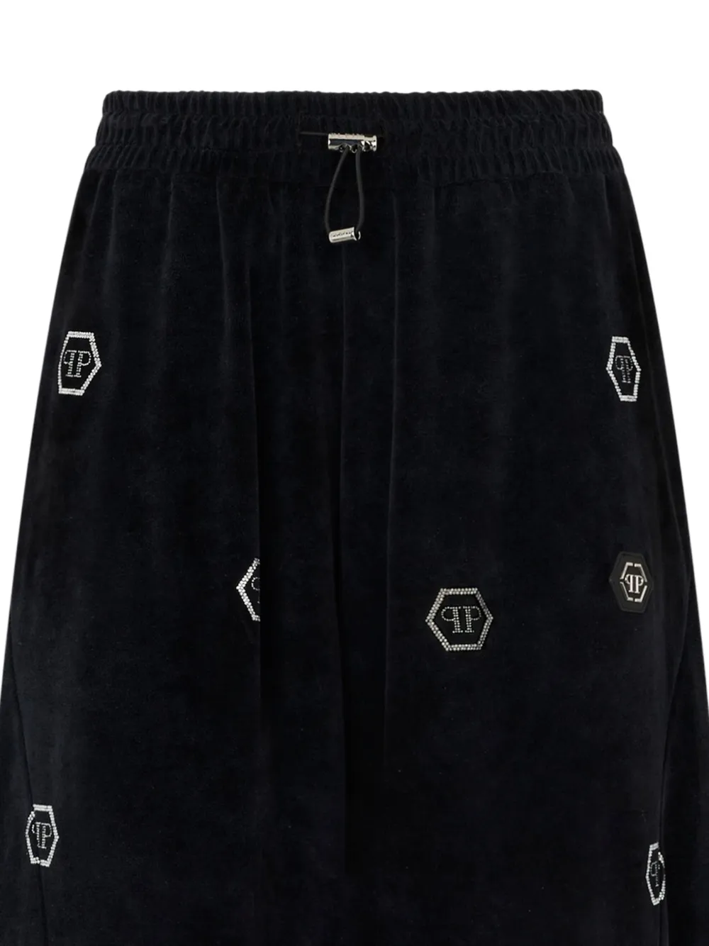 Philipp Plein Trainingsbroek verfraaid met logo Zwart