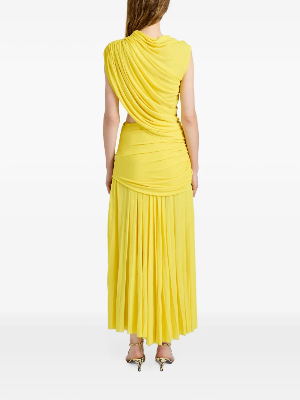Proenza Schouler Irma jurk Geel