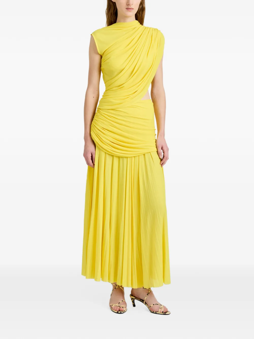 Proenza Schouler Irma jurk Geel