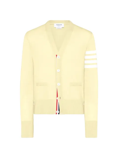 Thom Browne cárdigan con motivo 4-Bar