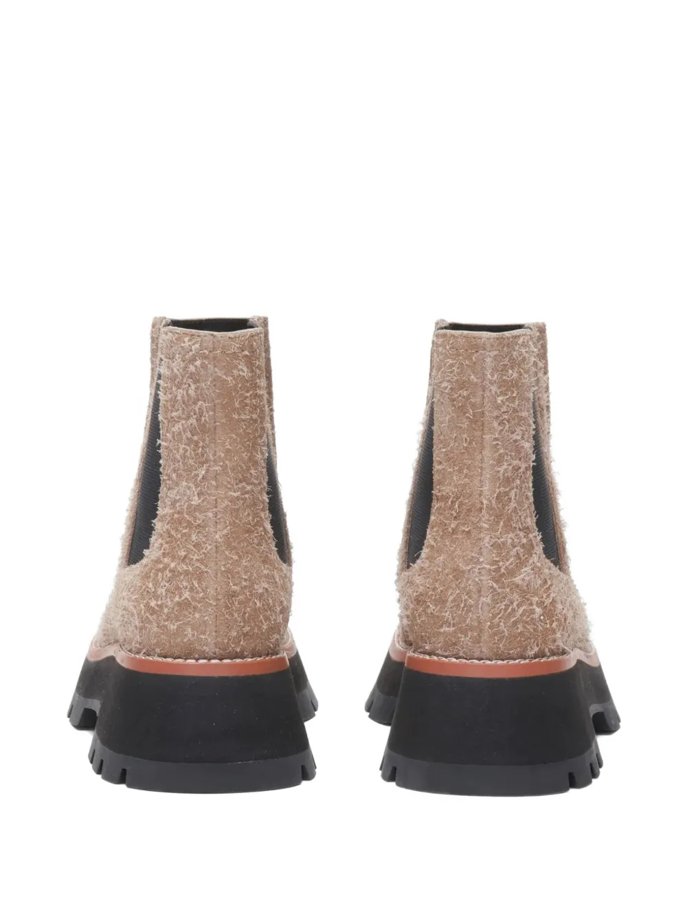 3.1 Phillip Lim Kate Chelsea laarzen met textuur Beige