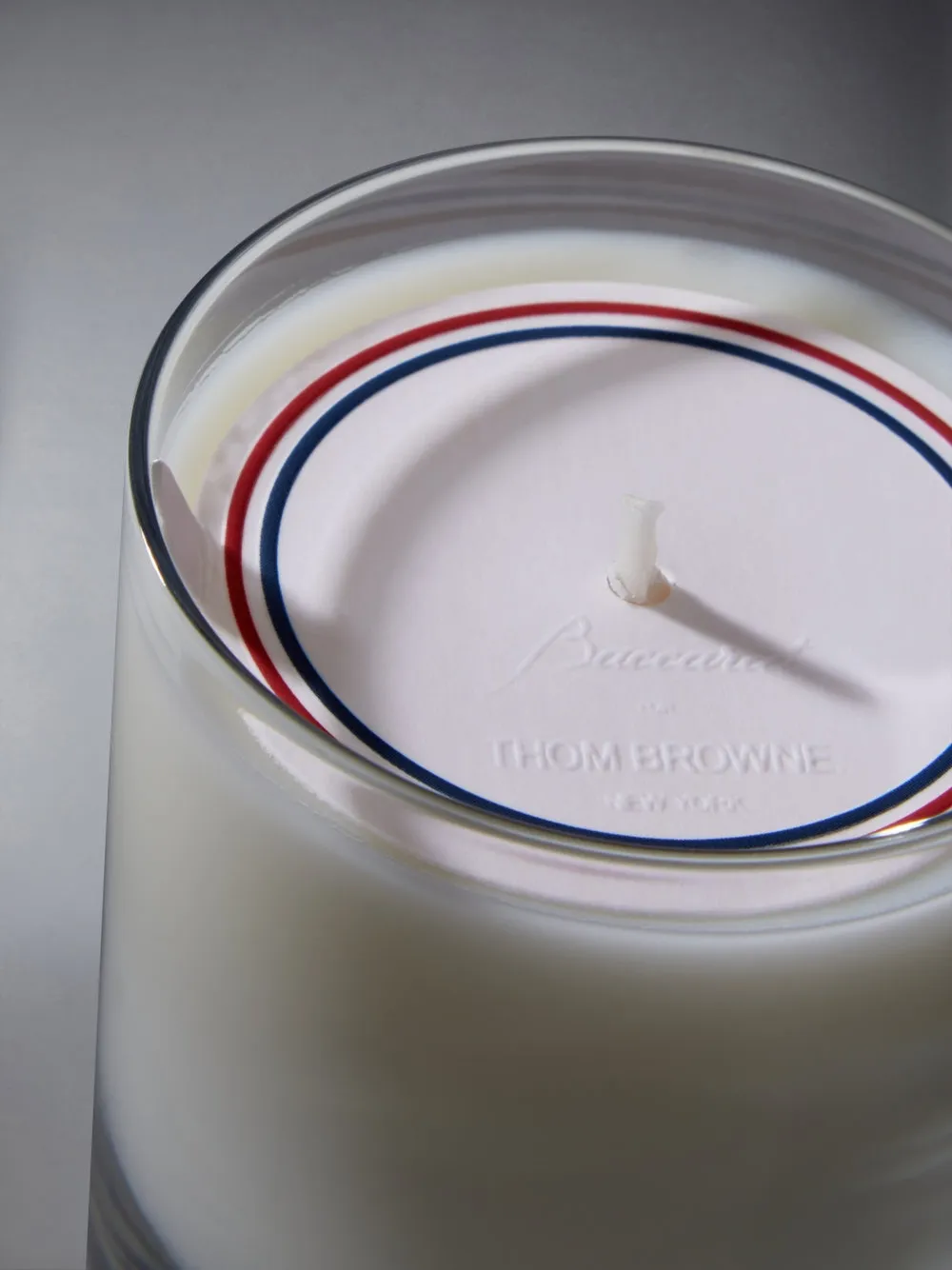  Thom Browne Baccarat Candle (set Of Four) - White 
