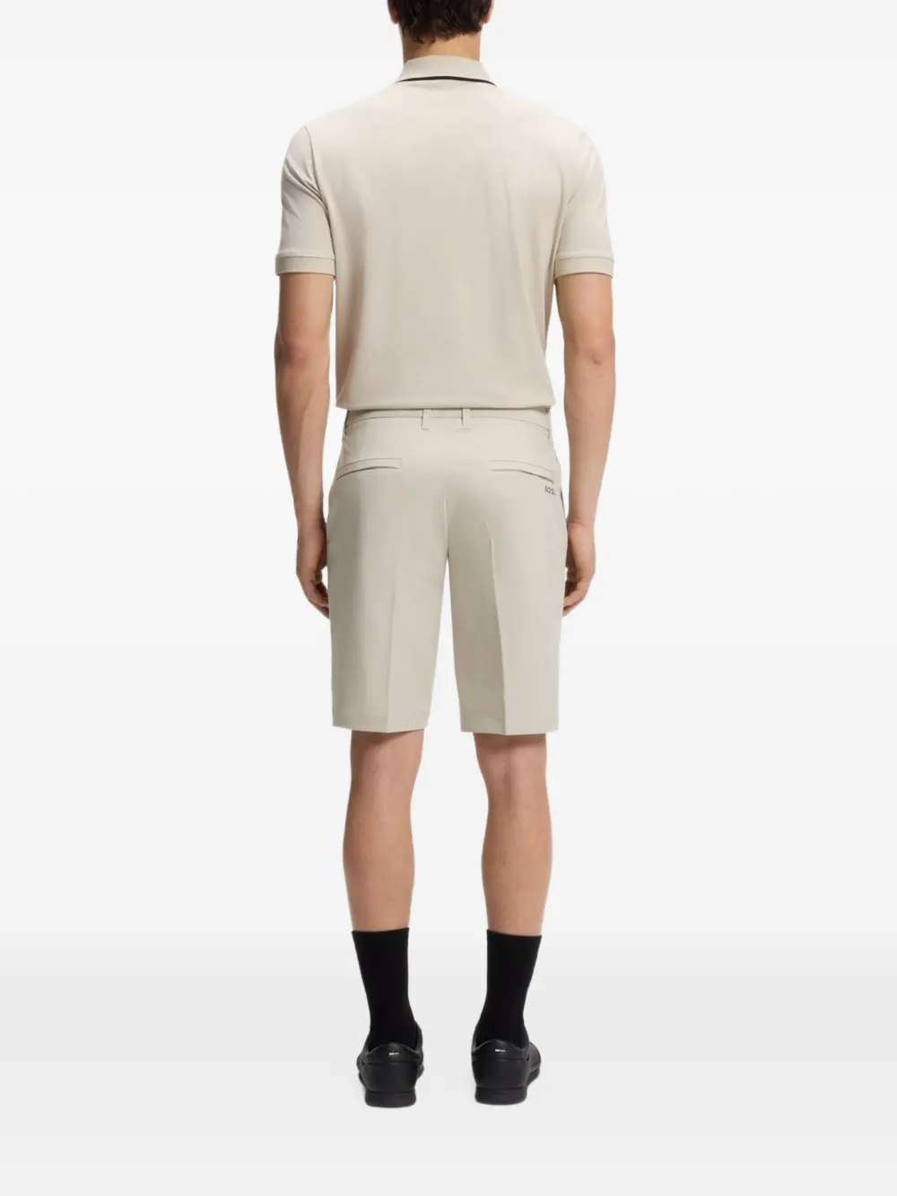 BOSS Commuter shorts Beige