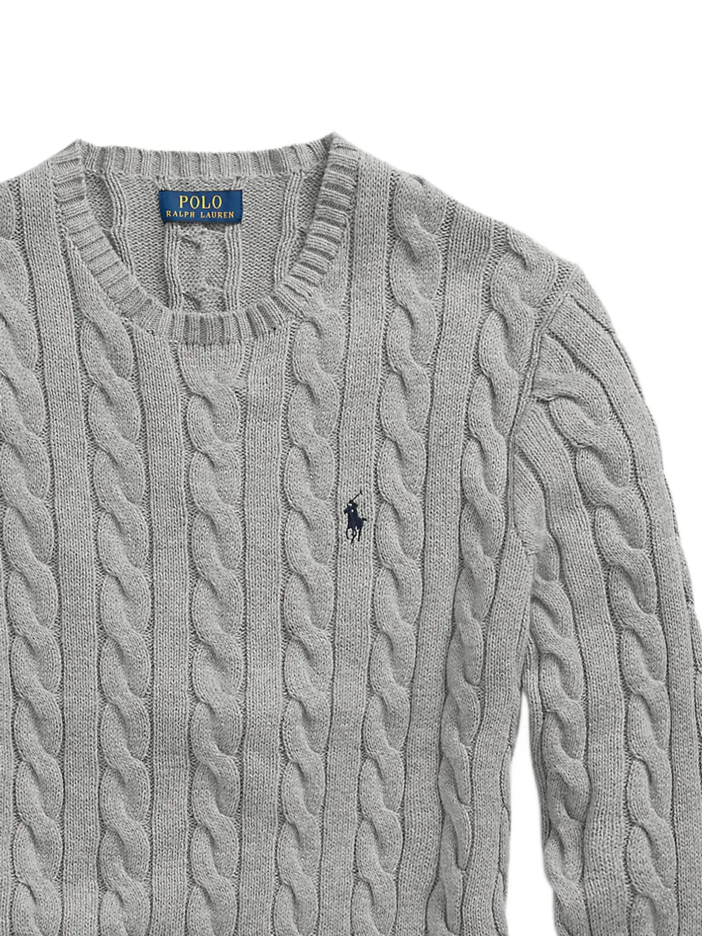 Polo Ralph Lauren Kabelgebreide trui Grijs
