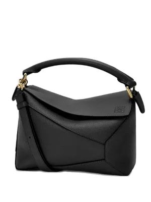 LOEWE Mini Puzzle Tote Bag | Black | FARFETCH