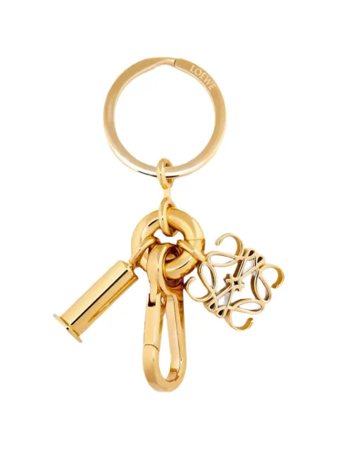 LOEWE Anagram charm keyring
