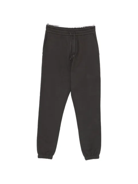 Saint Laurent logo-patch drawstring track pants 