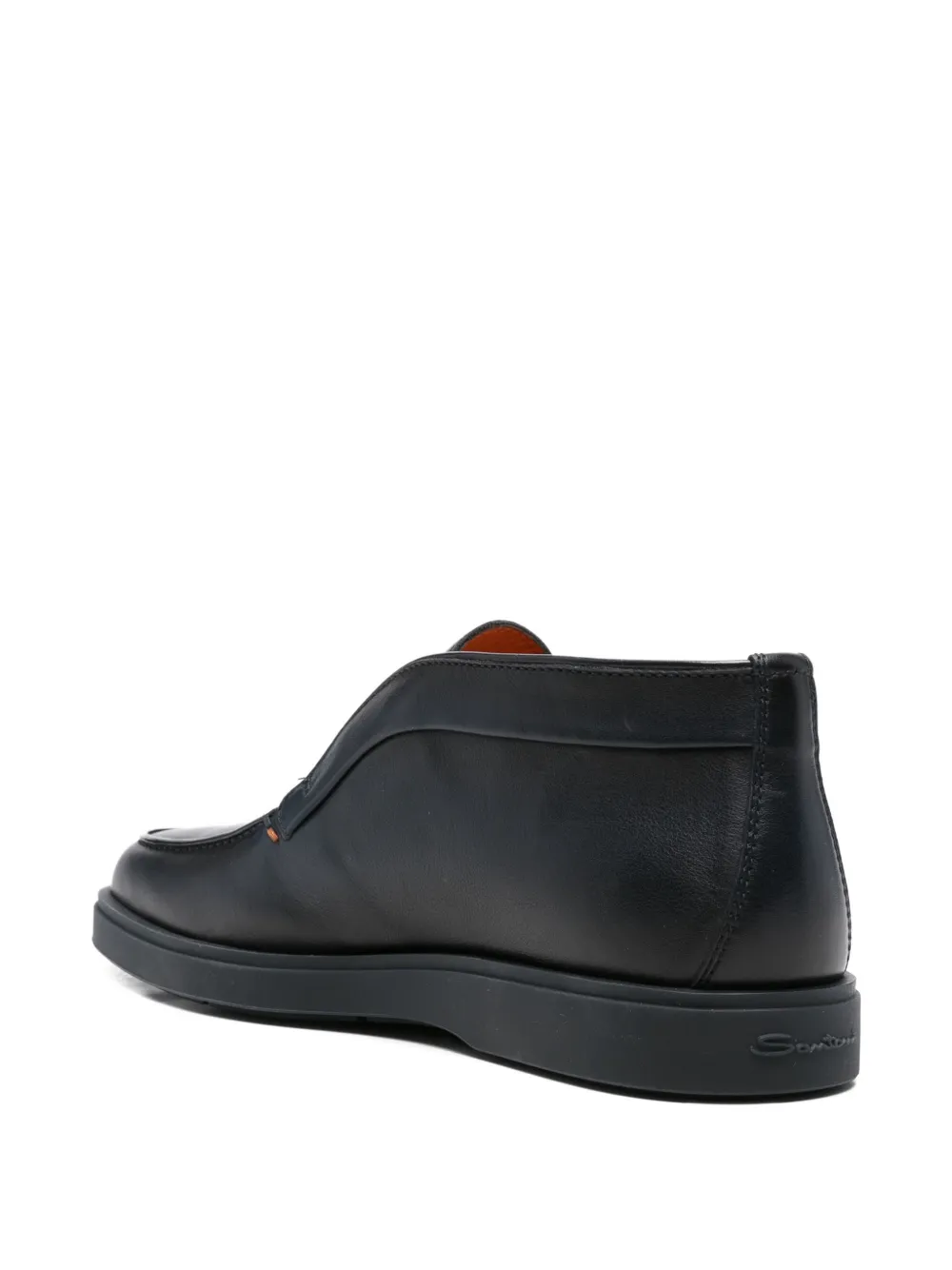Santoni slip-on boots Blauw