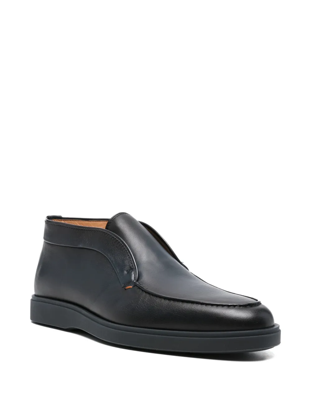 Santoni slip-on boots Blauw