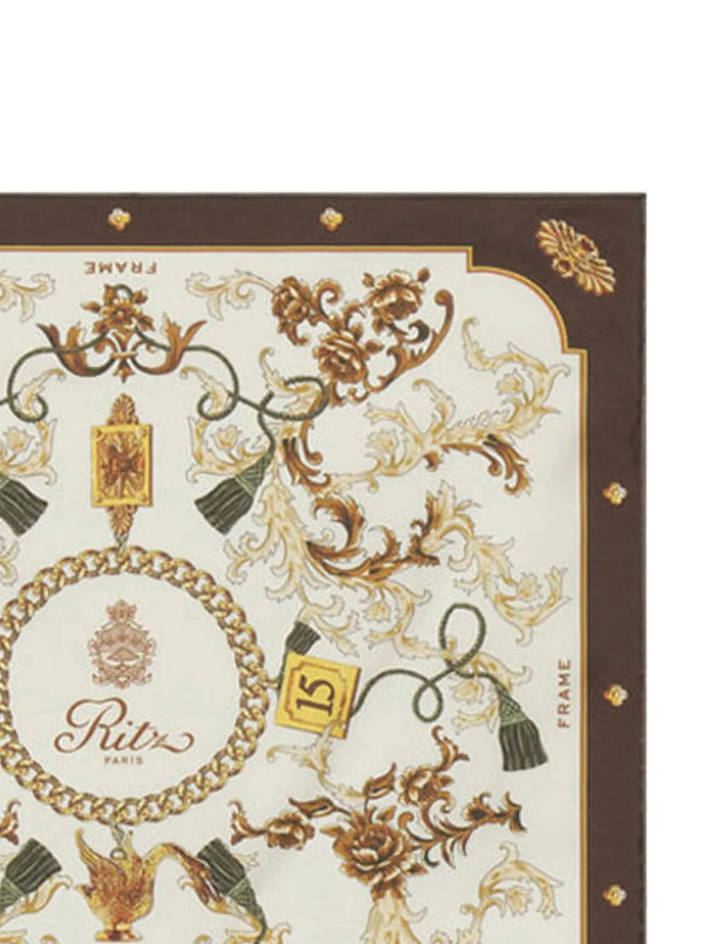  Frame X Ritz Paris Printed Scarf - Neutrals 