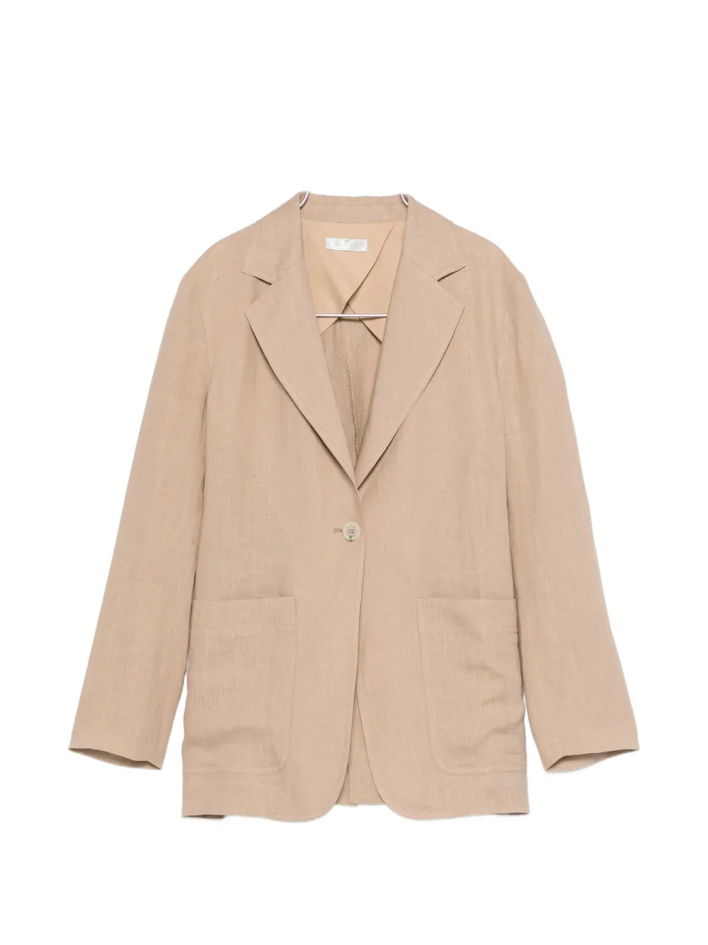 PANICALE pocket single-breasted blazer - Toni neutri
