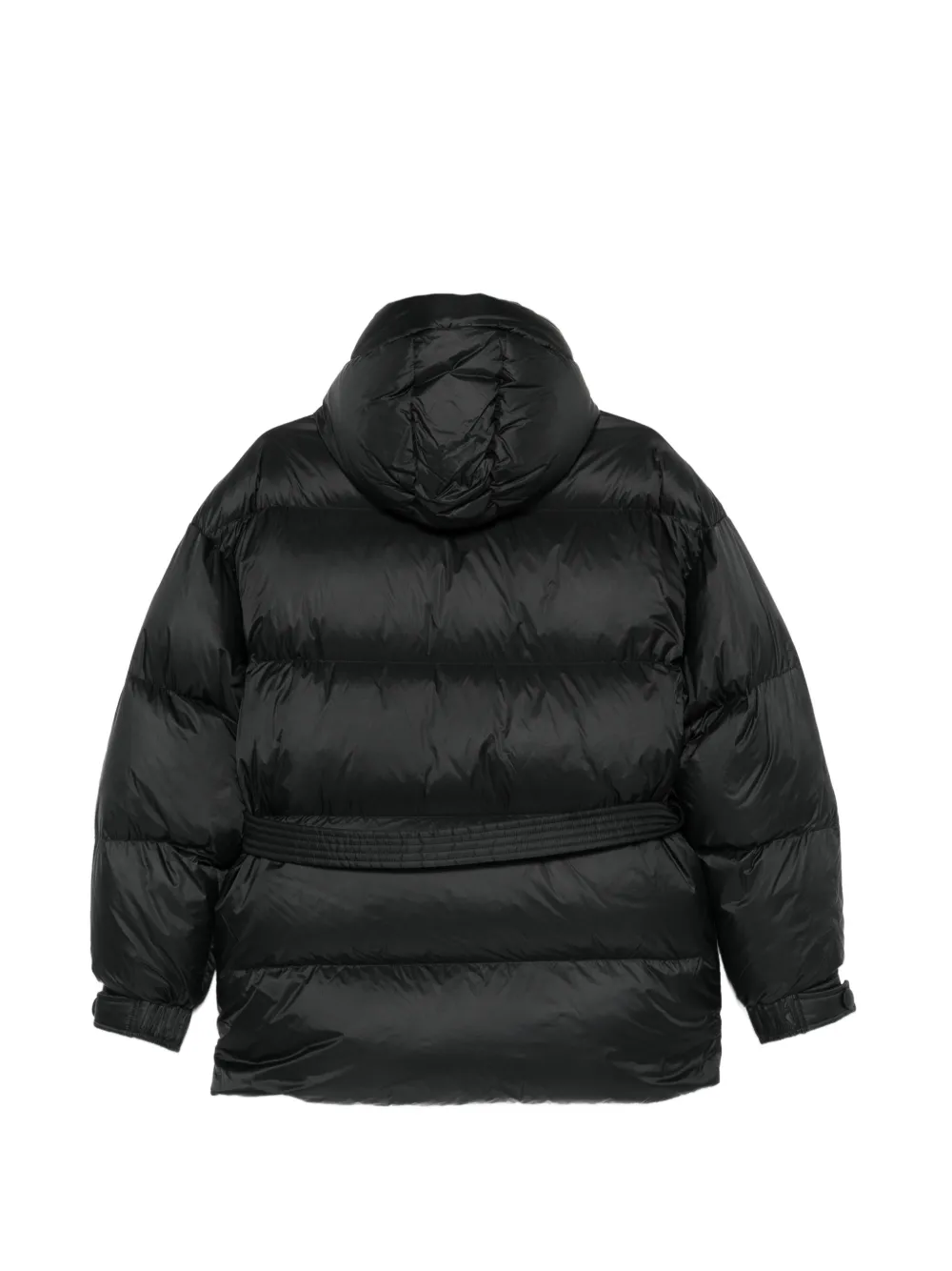  Ienki Ienki Belted Puffer Jacket - Black 