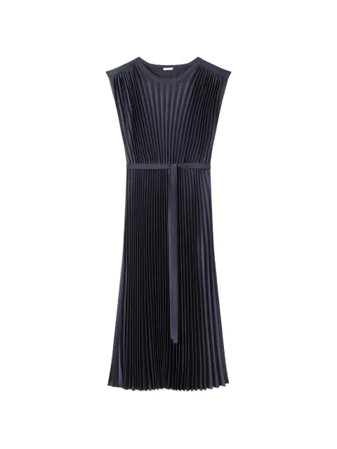 JOSEPH Volta plissé midi dress