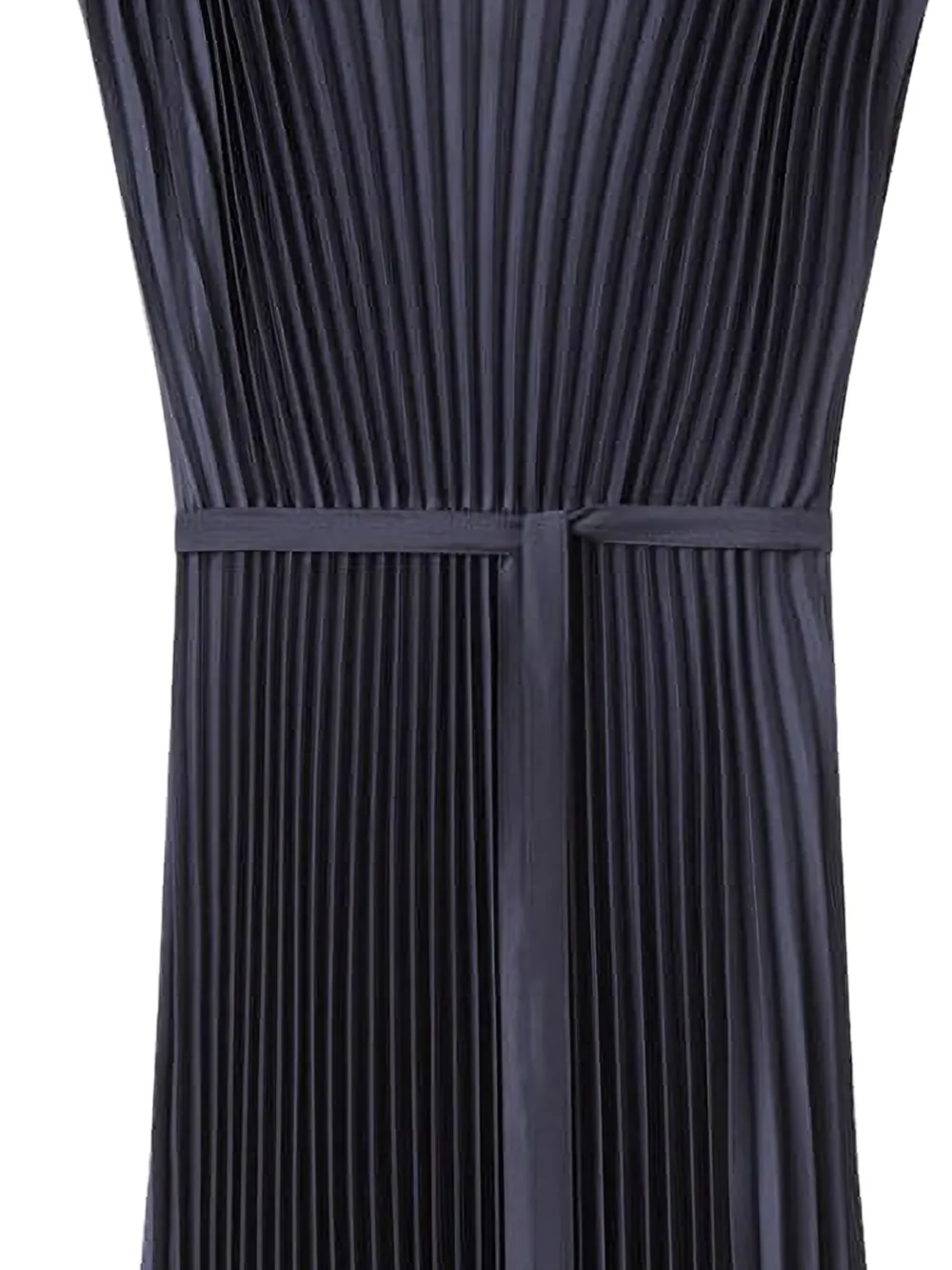  Joseph Vestido Midi Volta Plisado - Azul 