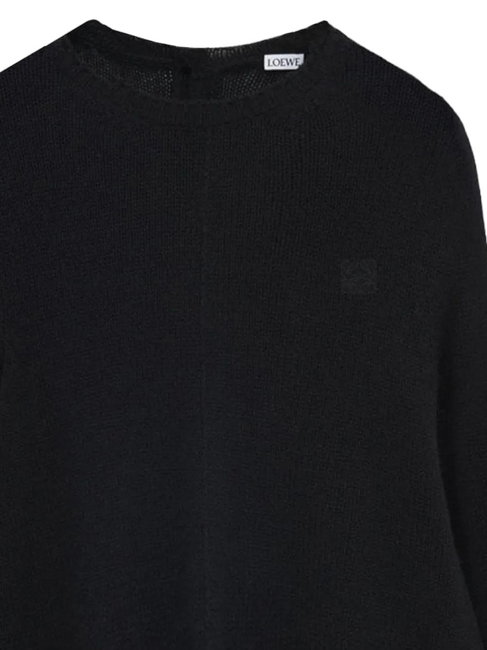  Loewe Anagram Sweater - Black 