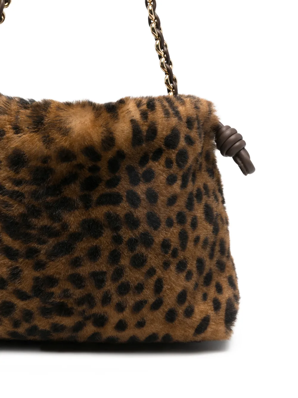 ✳︎LOEWE✳︎未使用✳︎レオパード柄クラッチバッグ✳︎ LOEWE レオパード クラッチバッグ | ブラウン | FARFETCH JP