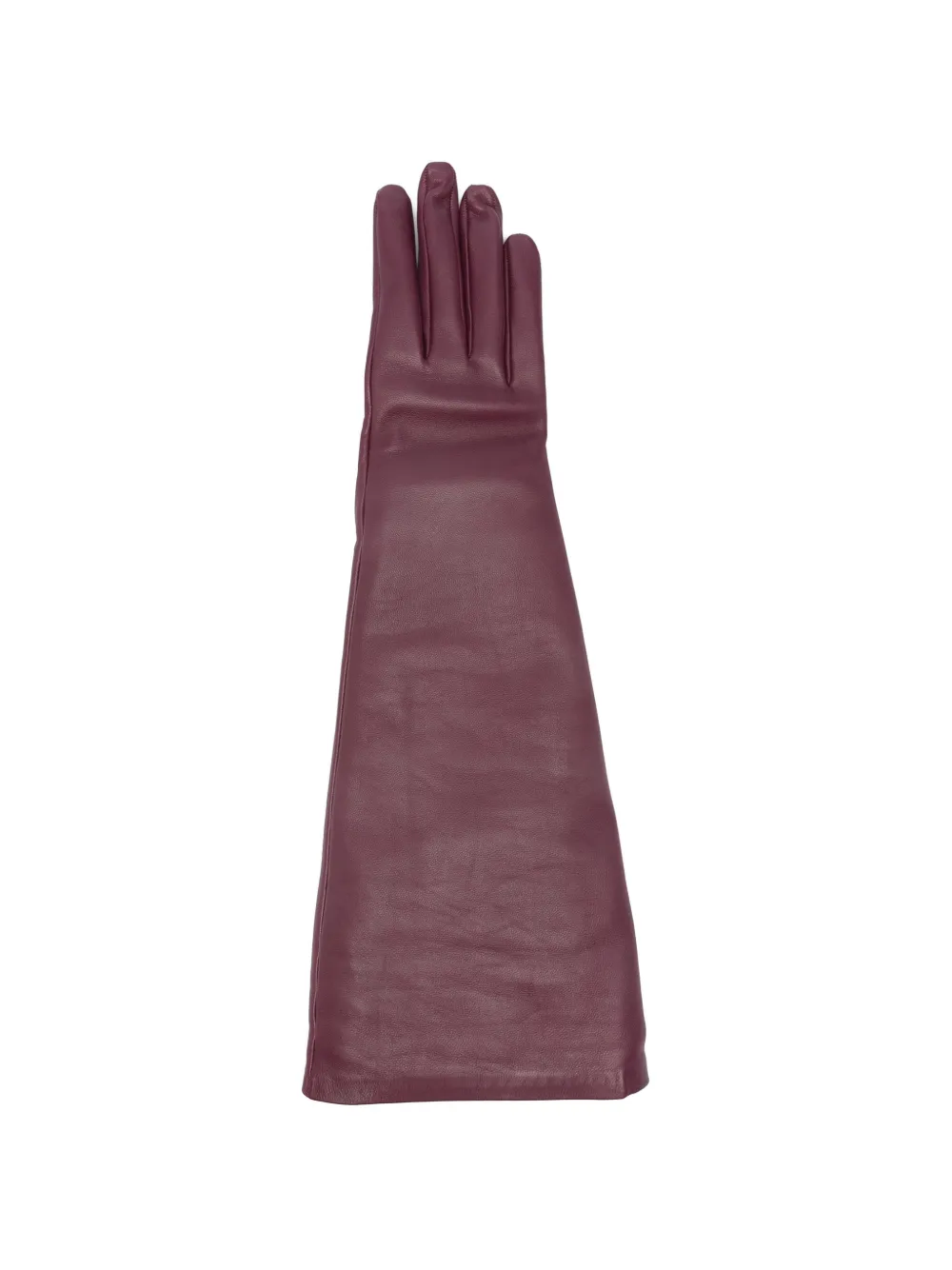 Saint Laurent lambskin gloves - Violett
