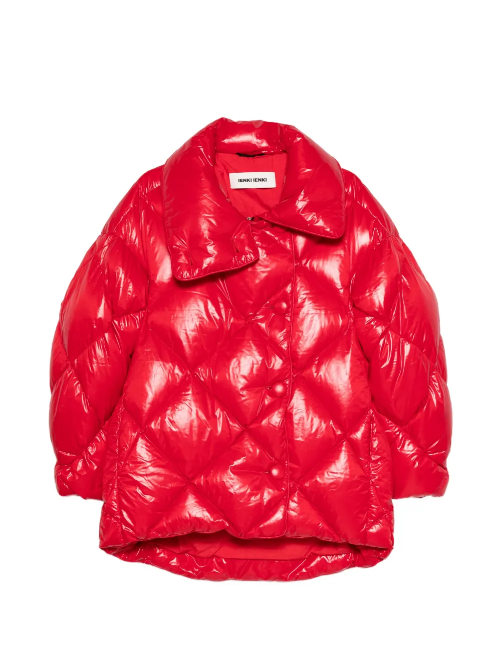 Ienki Ienki quilted puffer jacket - Rosso