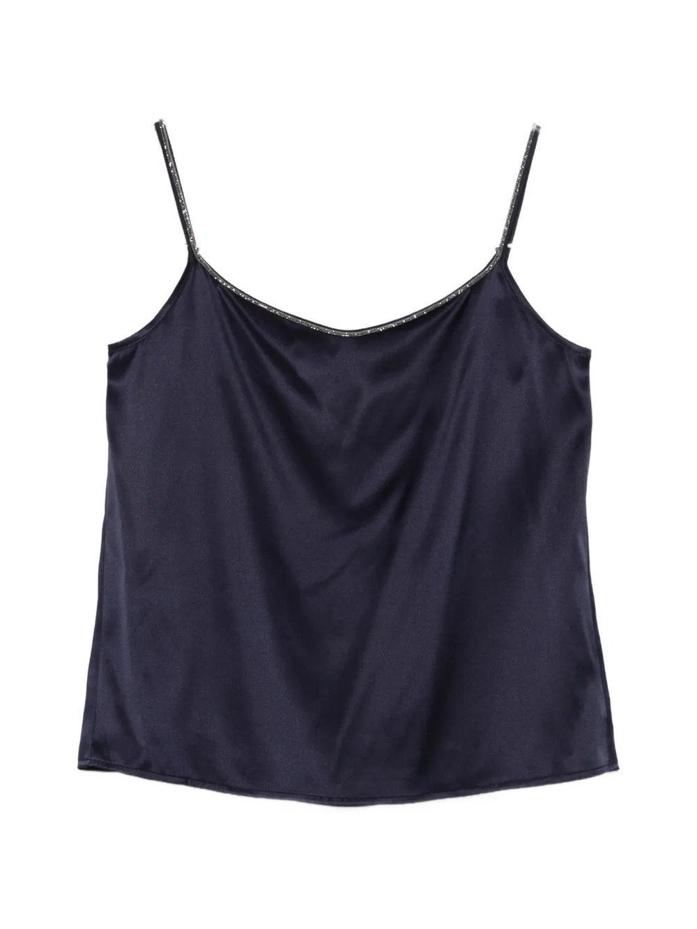 PANICALE spaghetti-strap top - Blu
