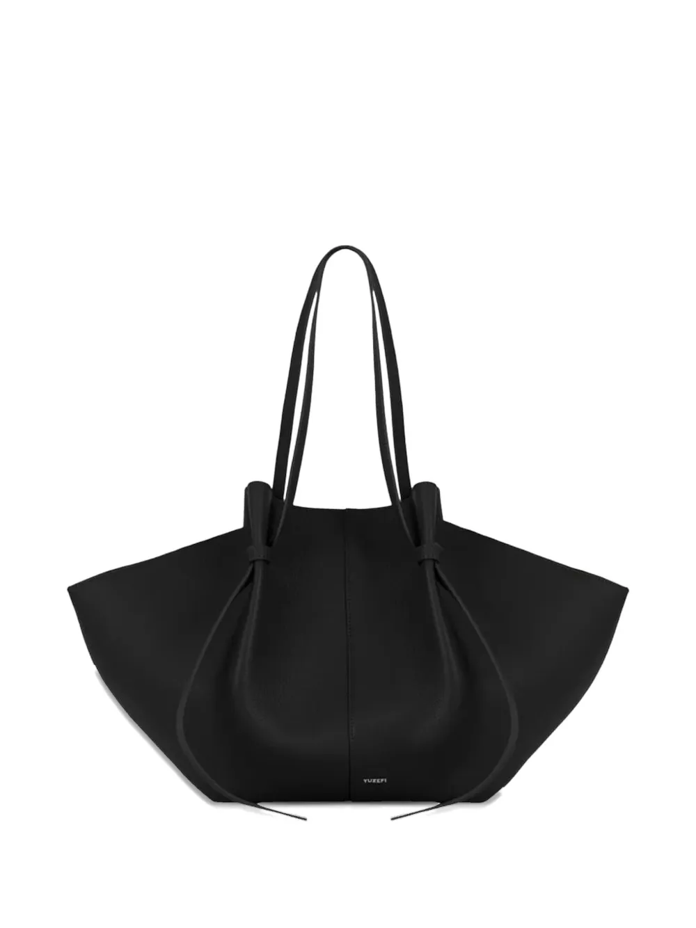 Yuzefi large Mochi logo-detail shoulder bag - Nero