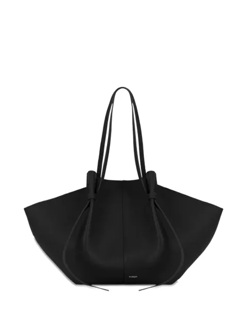 Yuzefi  large Mochi logo-detail shoulder bag