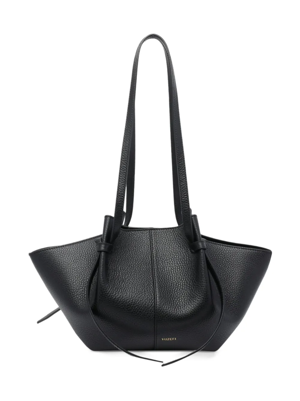 Yuzefi large Mochi logo-detail shoulder bag - Black