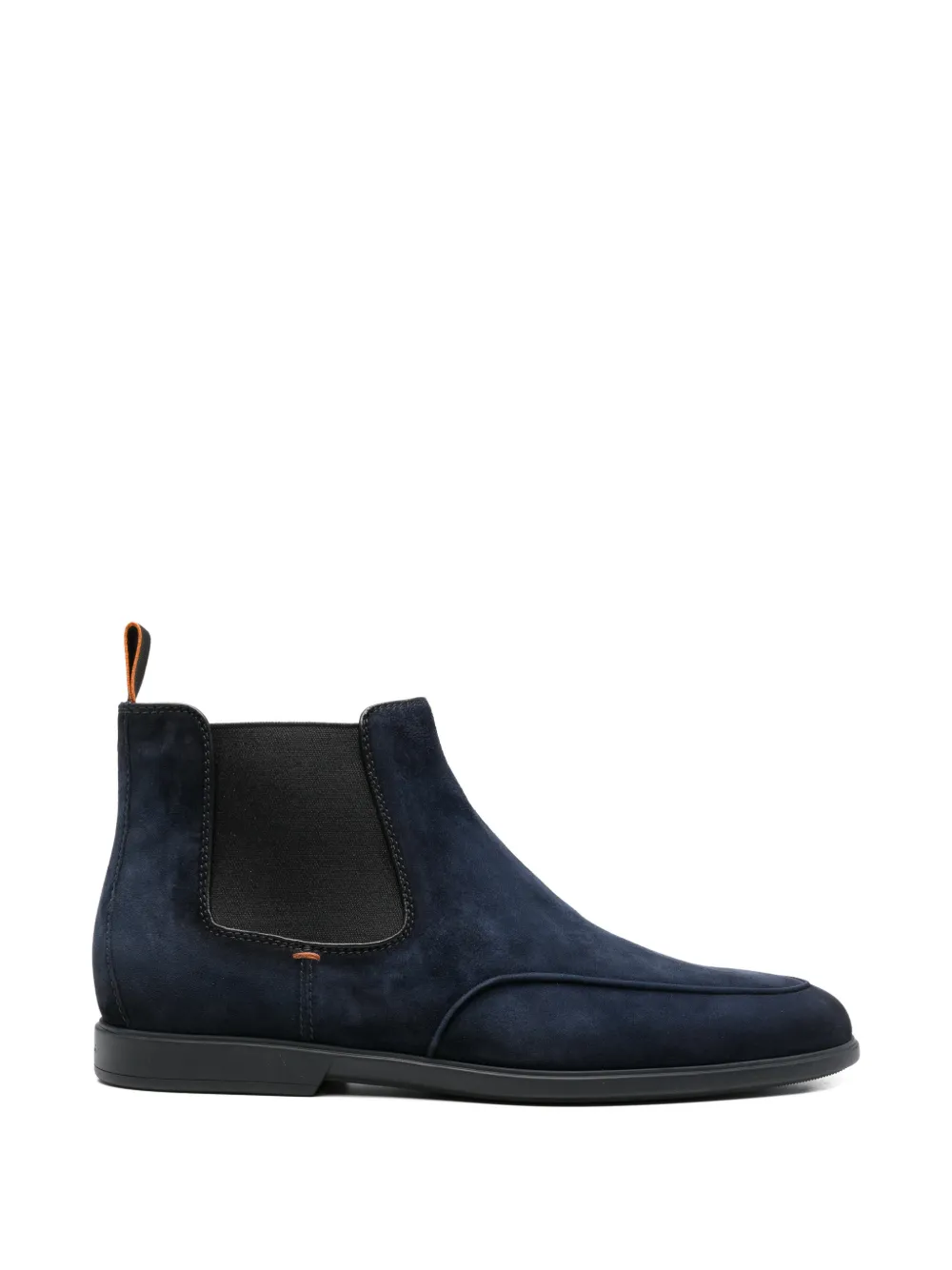 Santoni panelled boots Blauw