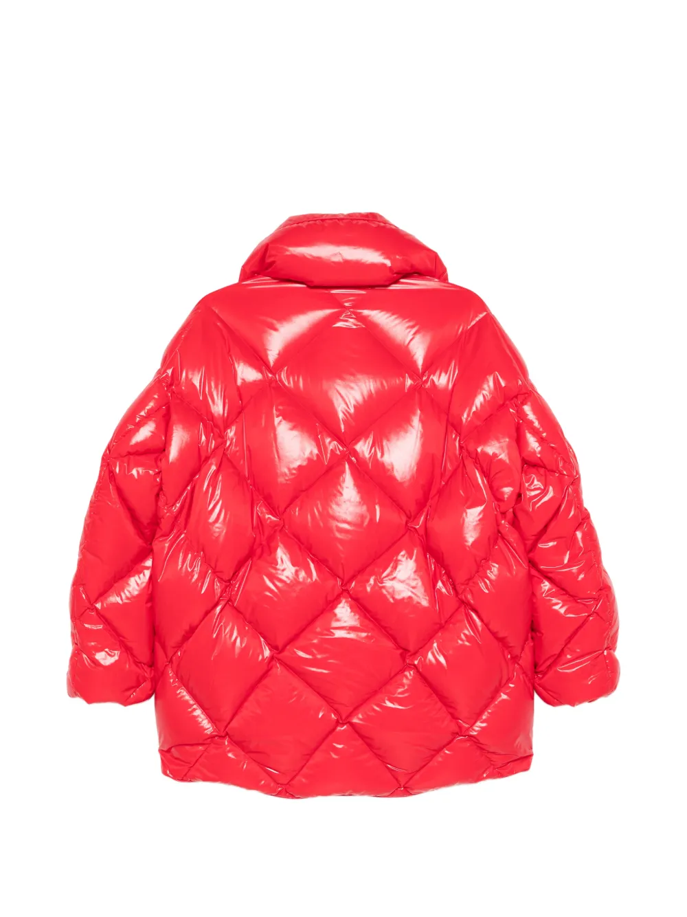  Ienki Ienki Quilted Puffer Jacket - Red 