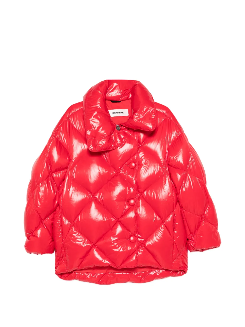 Ienki Ienki quilted puffer jacket - Red