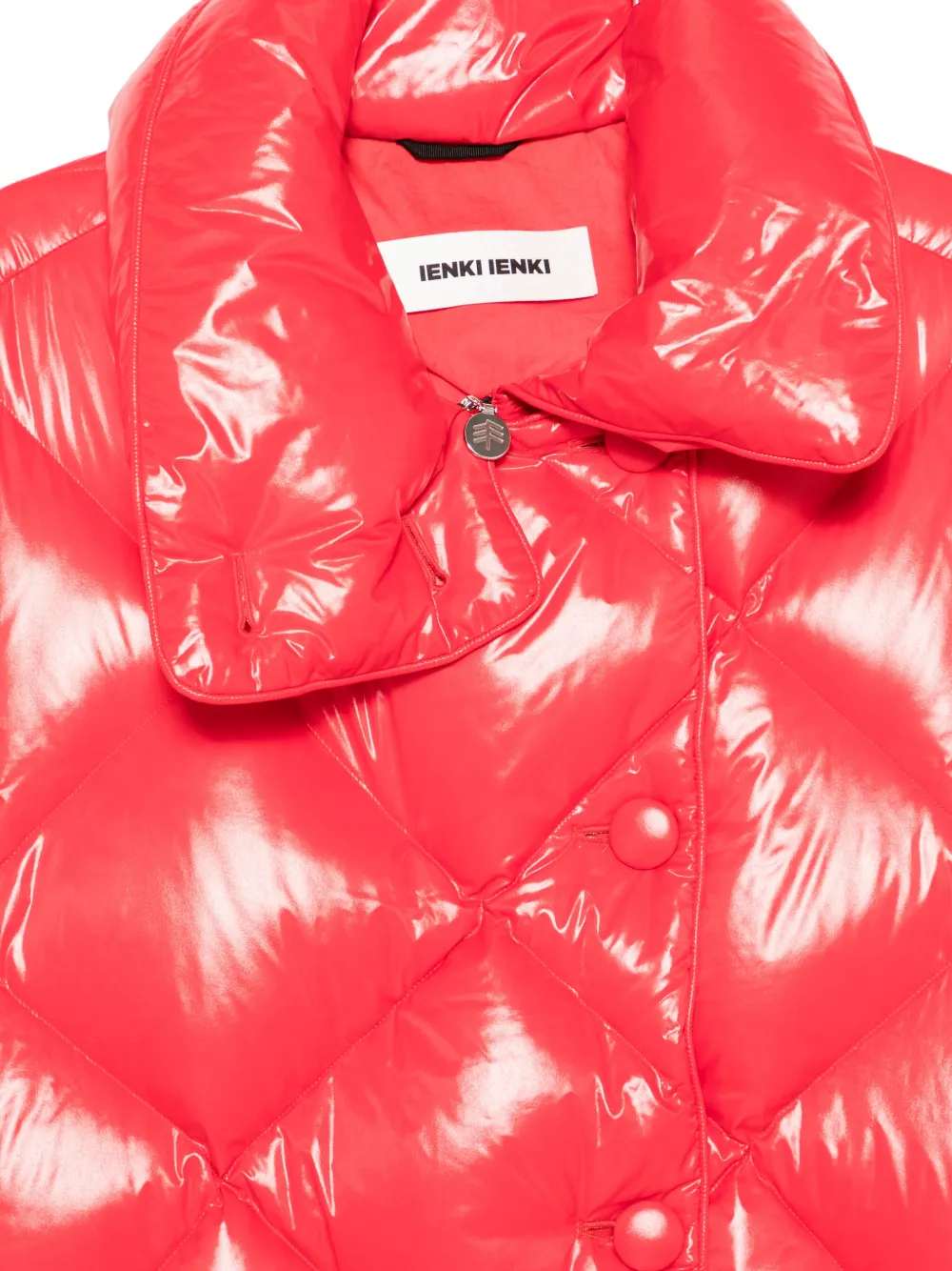  Ienki Ienki Quilted Puffer Jacket - Red 