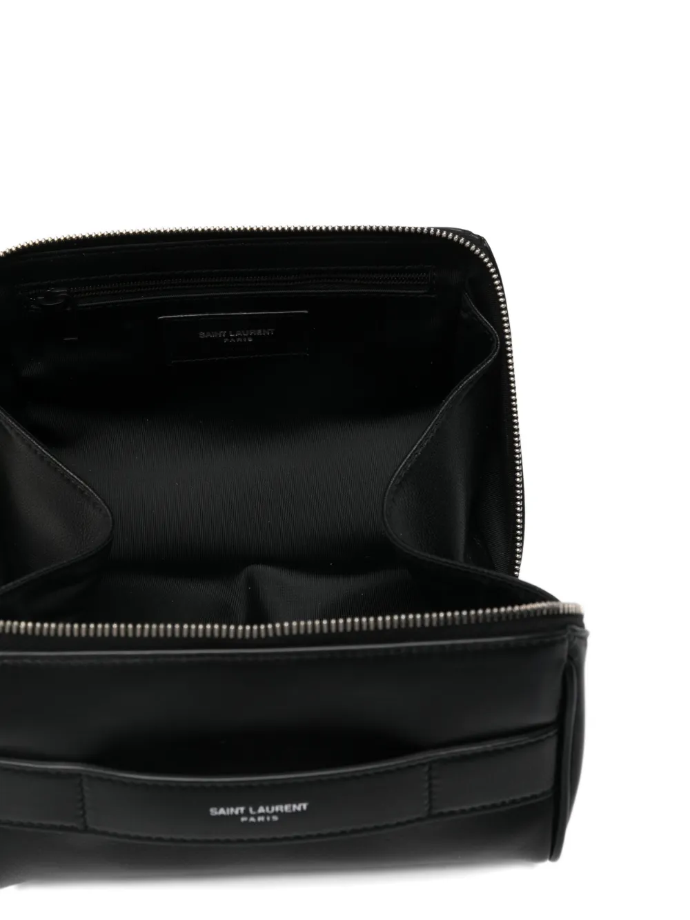 Saint Laurent ジップ クラッチバッグ | ブラック | FARFETCH JP