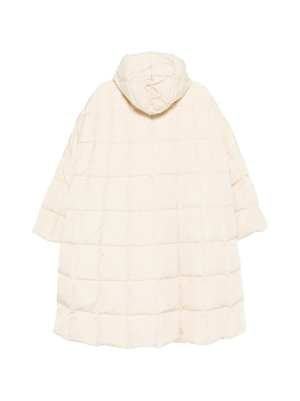 Trapeze Hooded Coat