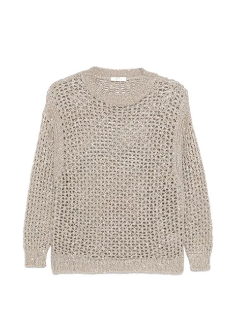 PANICALE open-knit sweater