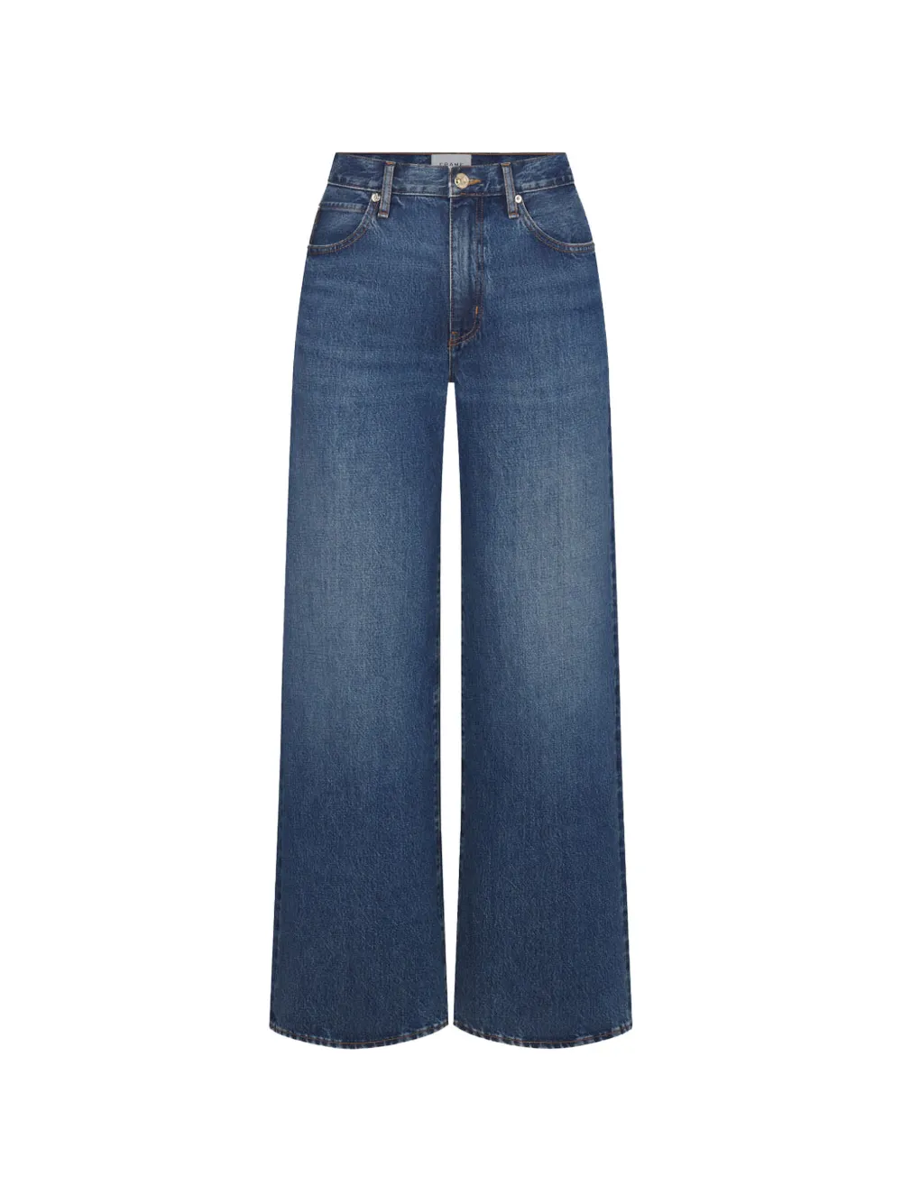 FRAME Stroll wide-leg jeans - Blu