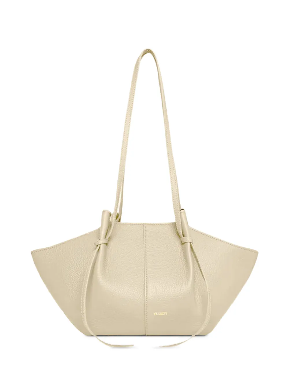 Yuzefi large Mochi pebble-grain shoulder bag - Toni neutri