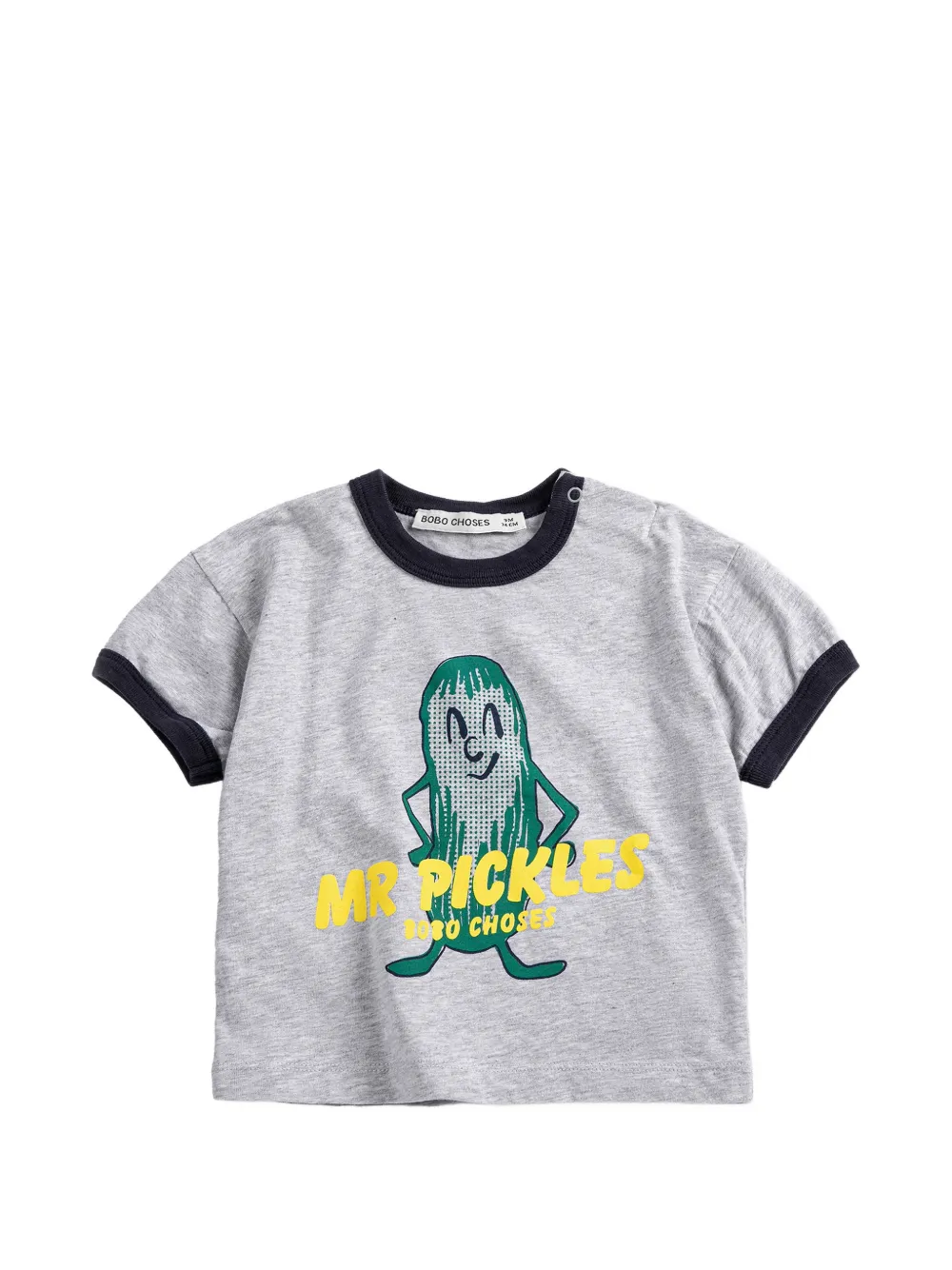Bobo Choses Mr Pickles print T-shirt - Grigio