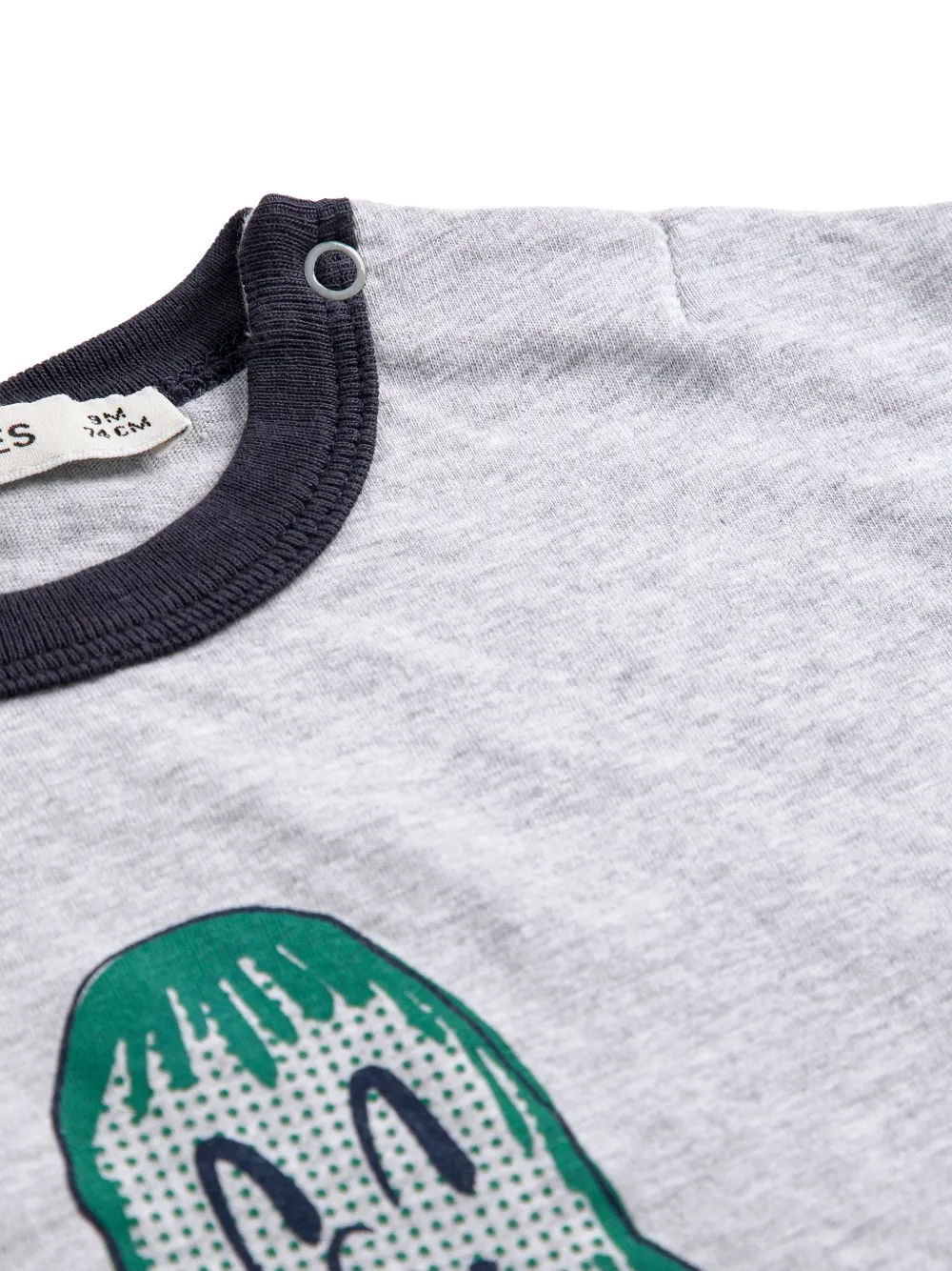  Bobo Choses Mr Pickles Print T-shirt - Grey 