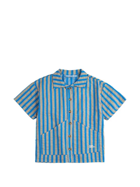 Bobo Choses striped pocket shirt