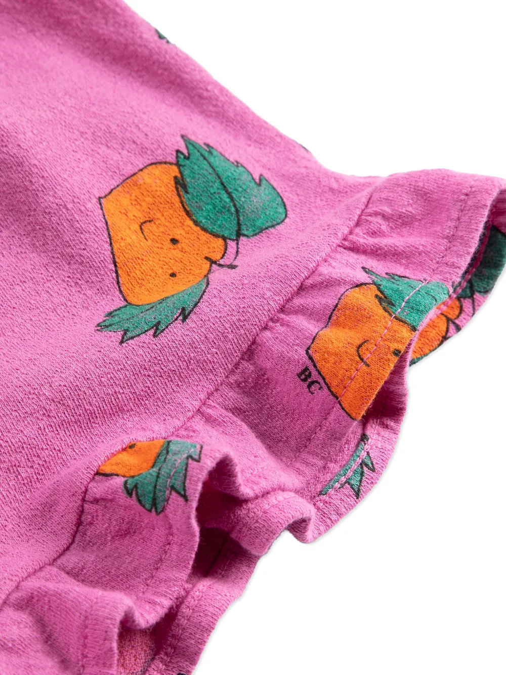  Bobo Choses Print-detail Ruffled Shorts - Pink 